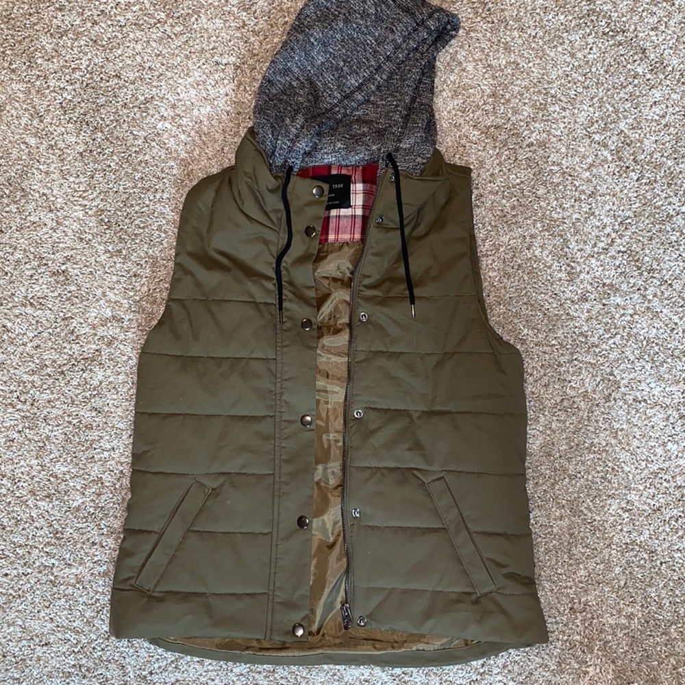 Olive Green Vest